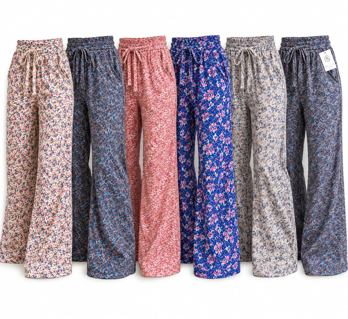 Pantalon Floral : 15 Pantalones (S/M y L/XL)