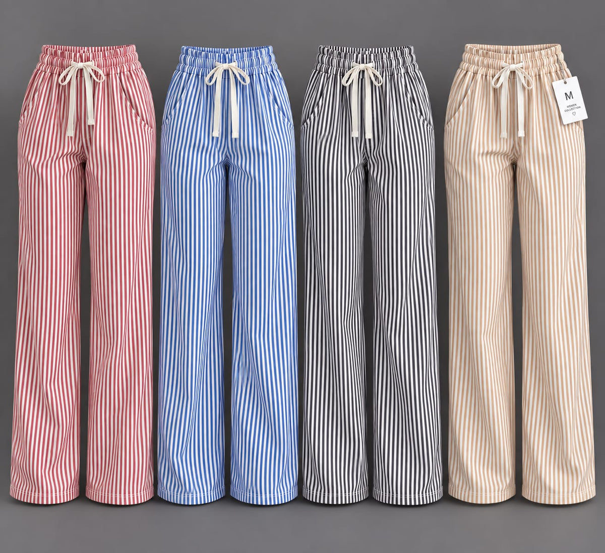 Pantalones de Rayas : 12 Pantalones (S/M y L/XL)