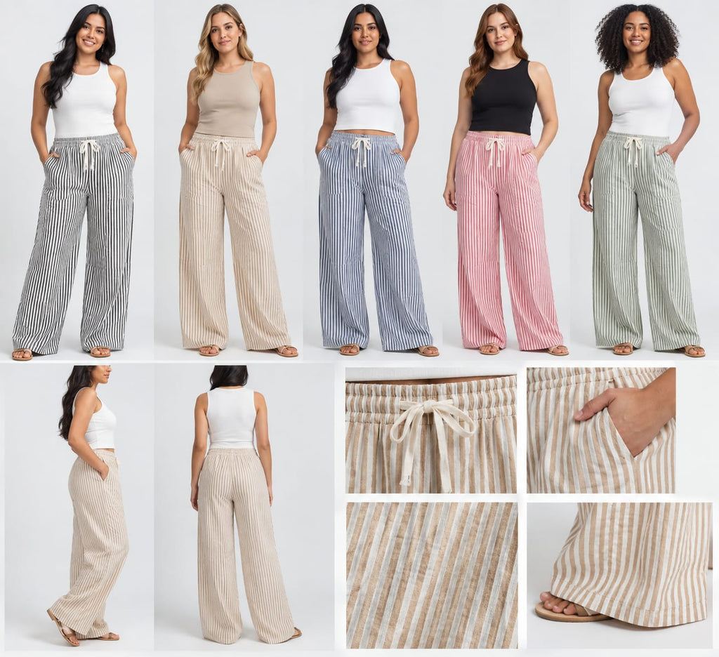 Pantalones de Rayas : 12 Pantalones (S/M y L/XL)