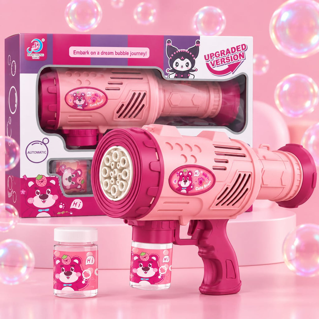 Pistola automatica burbujas