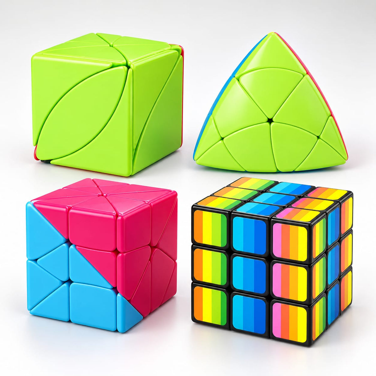 Set 4 Cubos Rubik