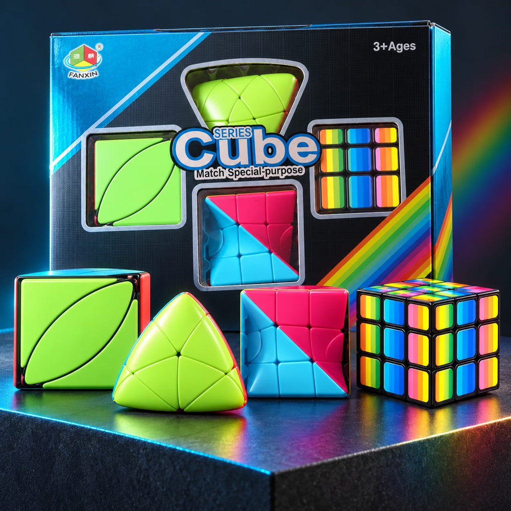 Set 4 Cubos Rubik